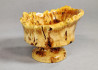 Handmade Wooden Candy Bowl Poplar Burl Wood